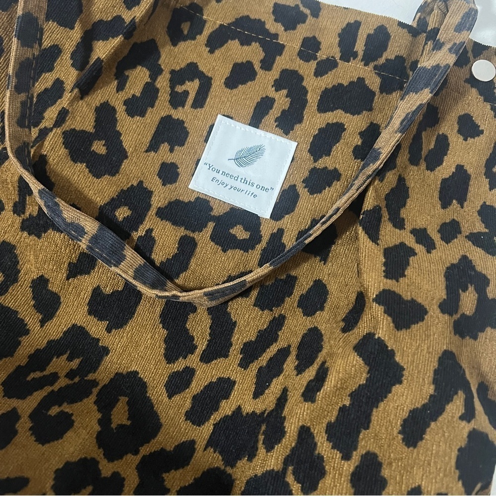Corduroy Tote Bag Women,Shoulder Handbags,Travel Bag “You Need This One” NWOT - Picture 6 of 8